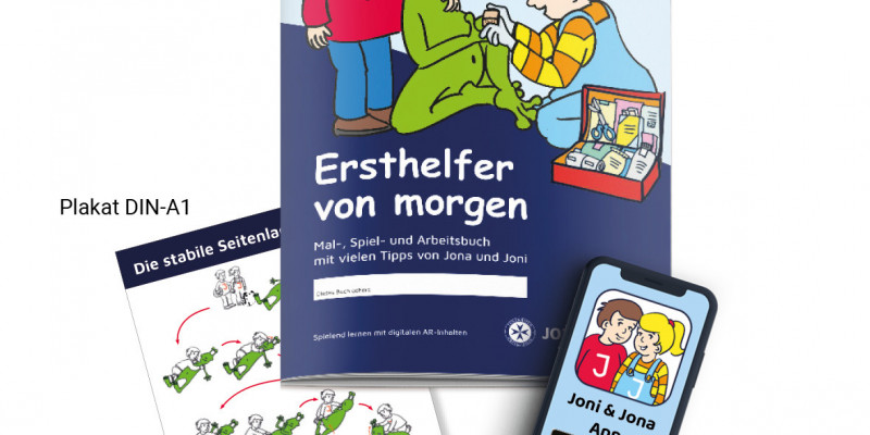 Mit Jona und Joni zum &bdquo;Ersthelfer von morgen&ldquo;